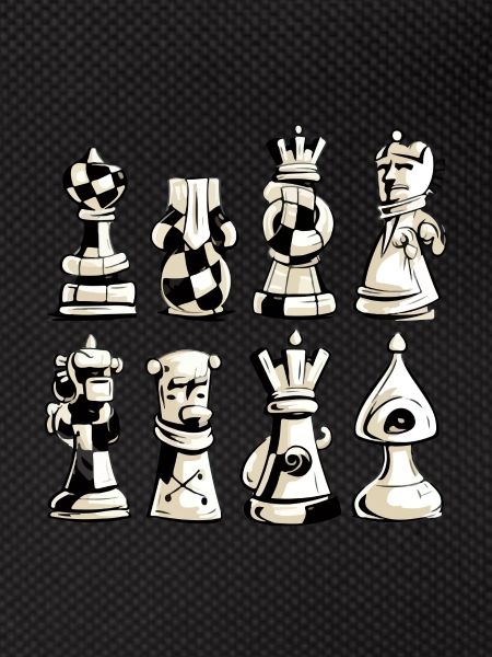 Chess Pieces No. 4