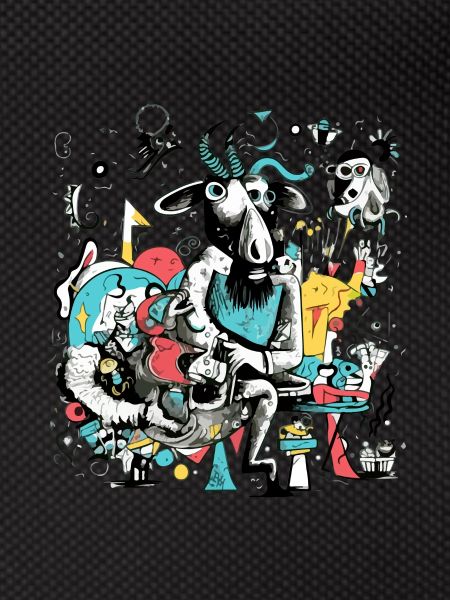 Le taureau d'art
