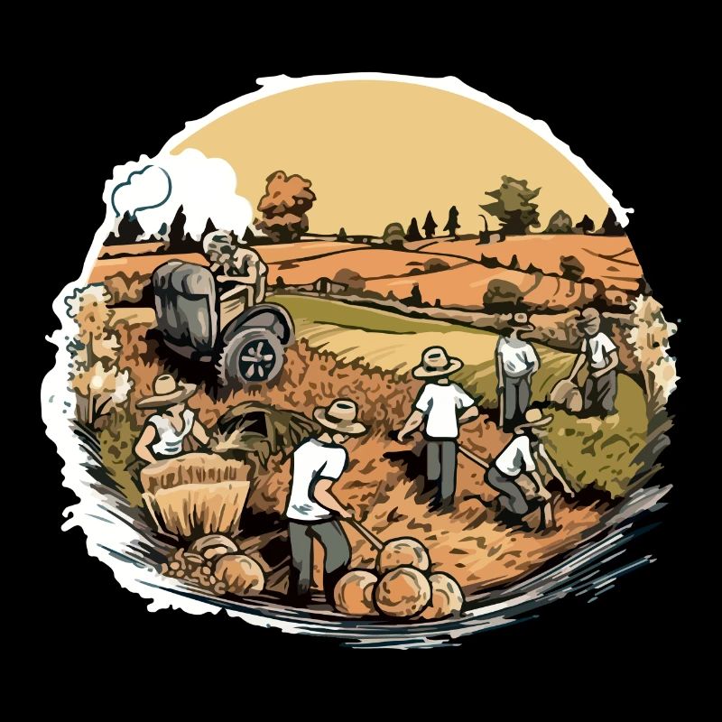 Vintage field work