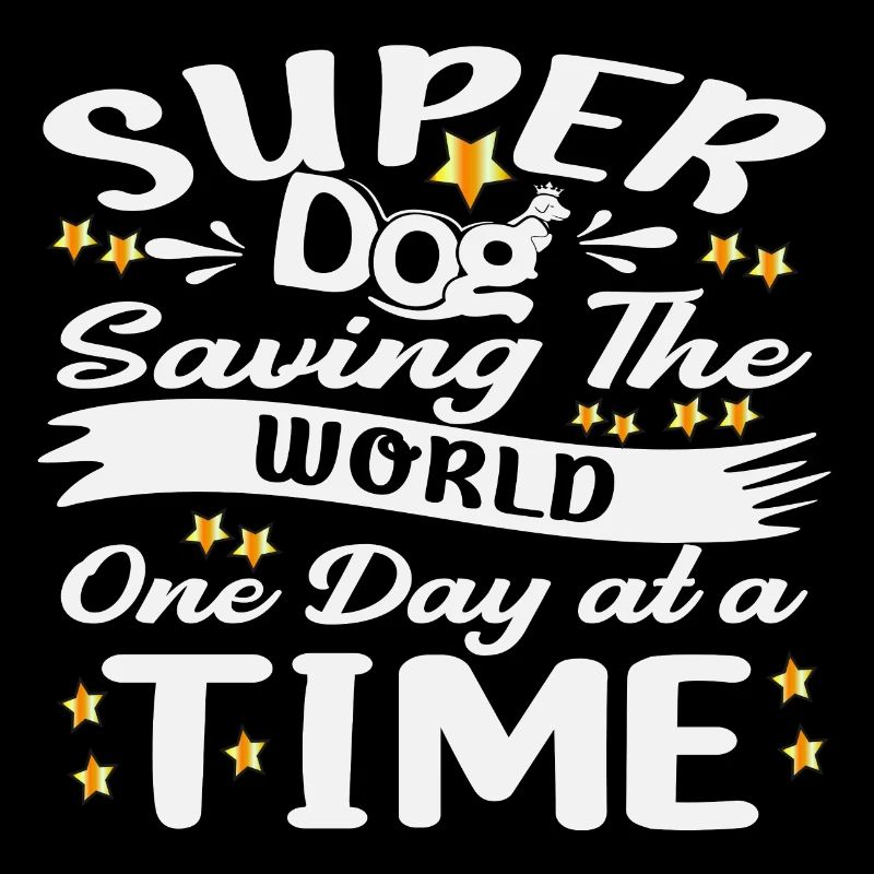 On day at a time, Super dog saving the world