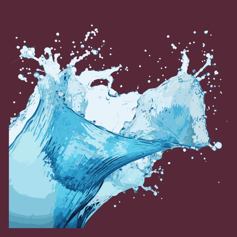 Des éclaboussures d’eau !