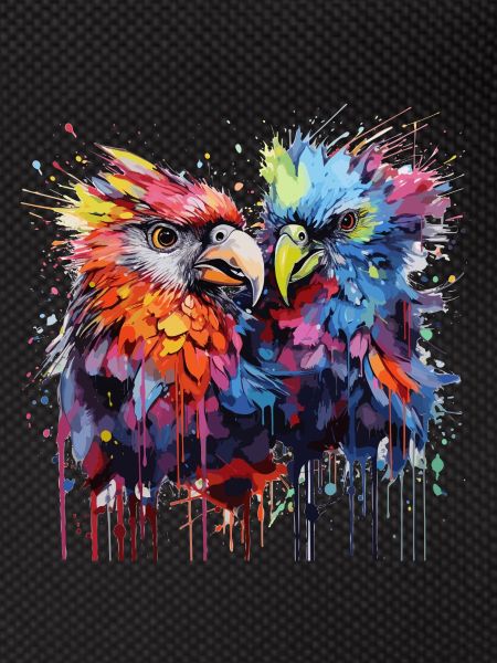 bunte Vögel