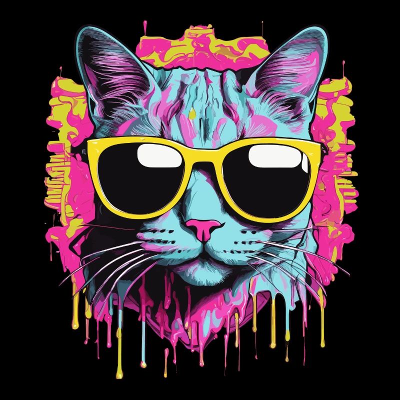 Neon Cat