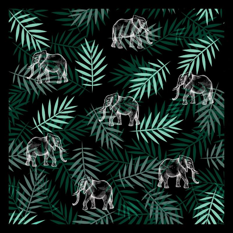 Elefanten-Muster Elephant Pattern
