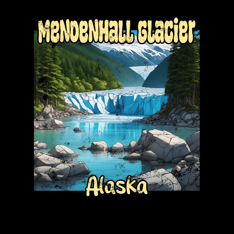 Mendenhall Glacier Alaska