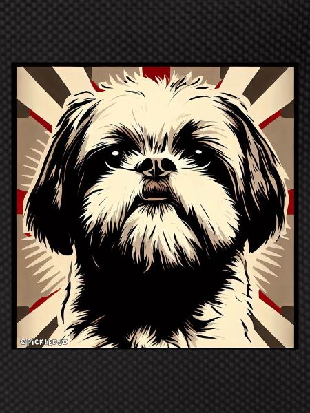 Shih Tzu Pop art