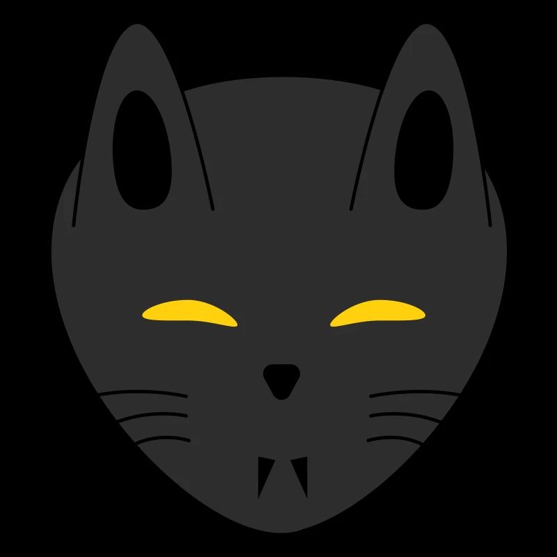 Halloween vampire cat