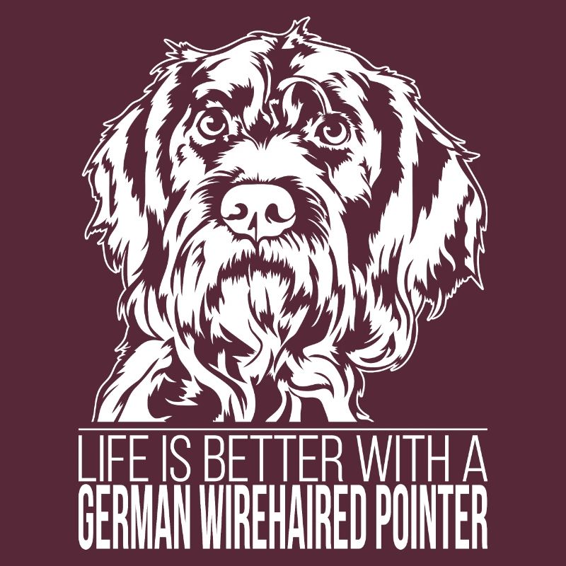 German Wirehaired Pointer life is better Wilsigns