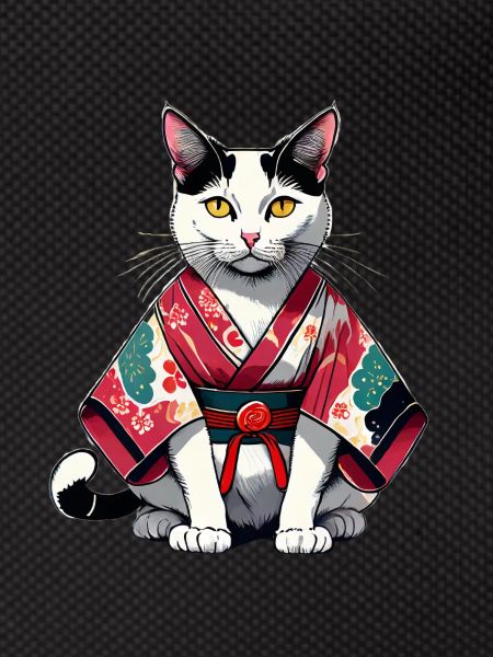 Kimono cat