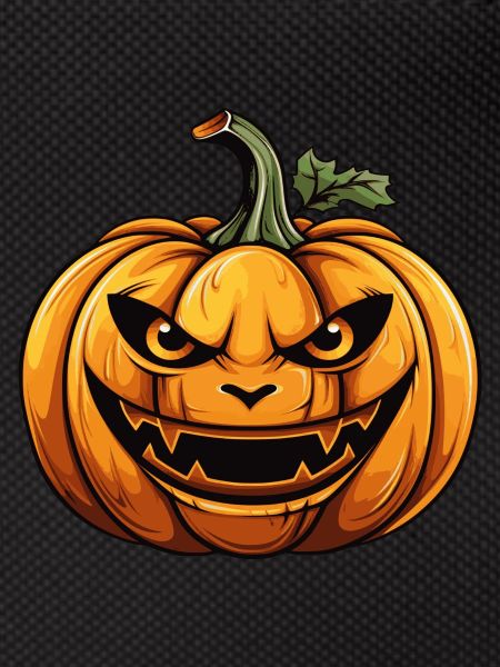 spooky halloween pumpkin