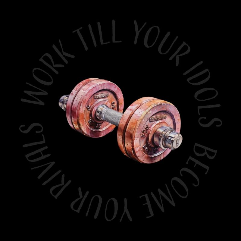 Work till your idols become your rivals