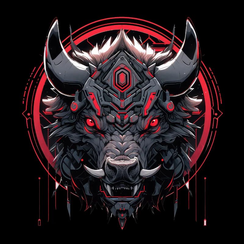 Mecha Animal Tiger Wolf Fox Dino Bear Cyborg