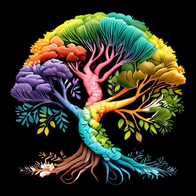 Lebensbaum Meditation Baum des Lebens Yoga