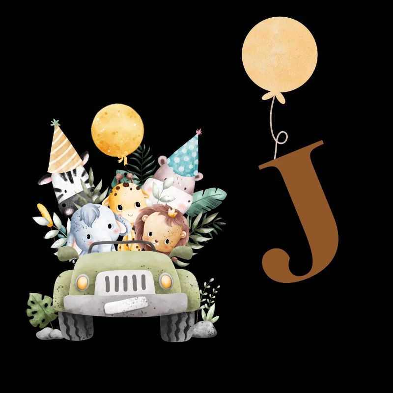 Buchstabe J Safari
