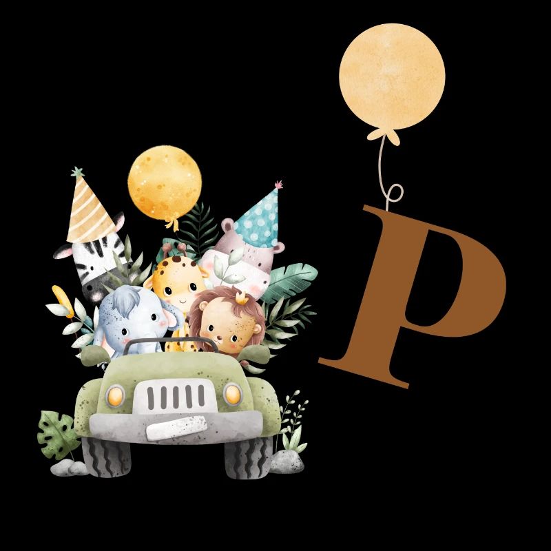 Buchstabe P Safari