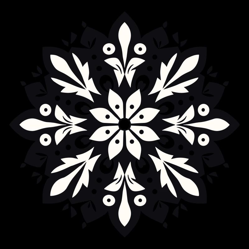 Snowflake pattern