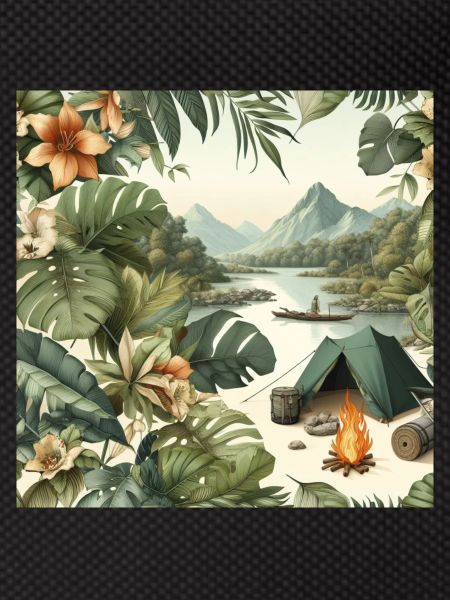 Camp in the wilderness