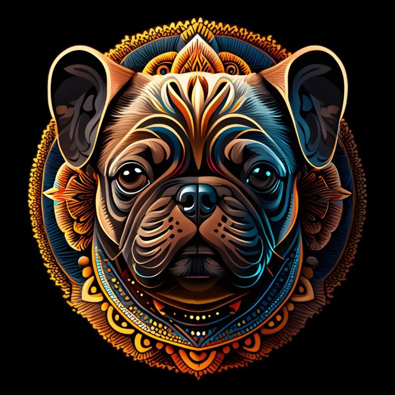 Mops Gesicht