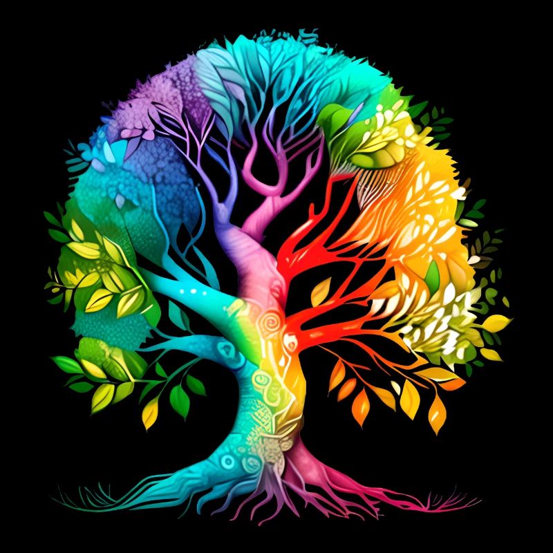 Lebensbaum Meditation Baum des Lebens Yoga