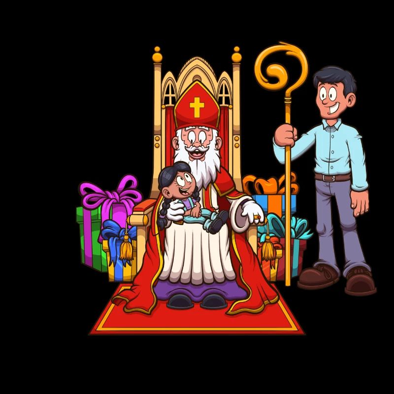 Heiliger Nikolaus mit Kind