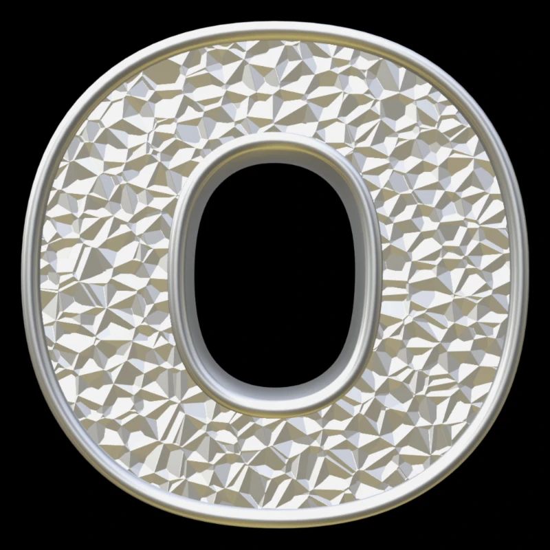 O, letter, letter O, initial, initial O, monogram,
