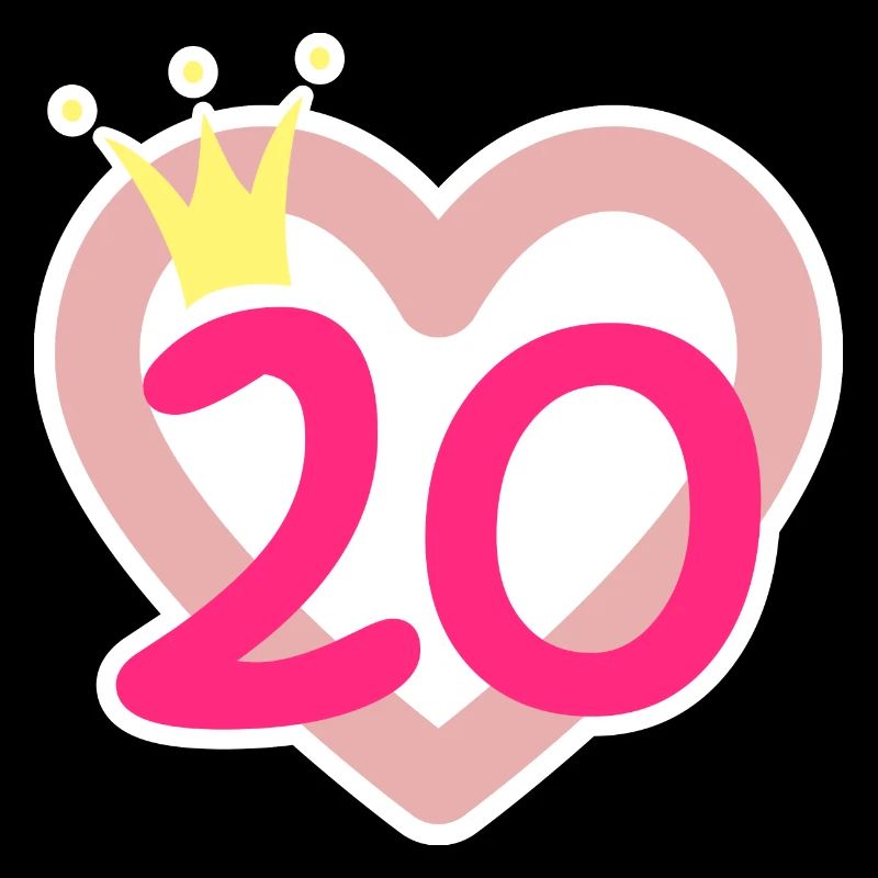 20th Birthday Princess Crown