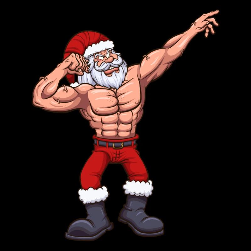 Starker Weihnachtsmann