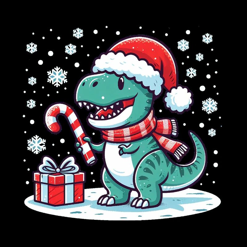 T-Rex de Noël