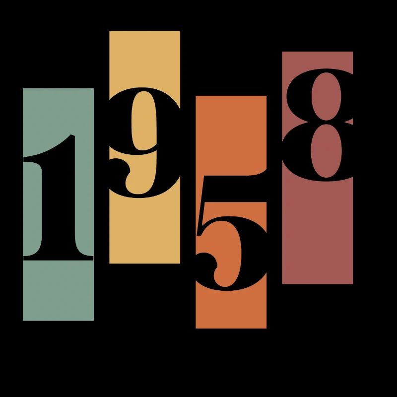 1958 Vintage Retro