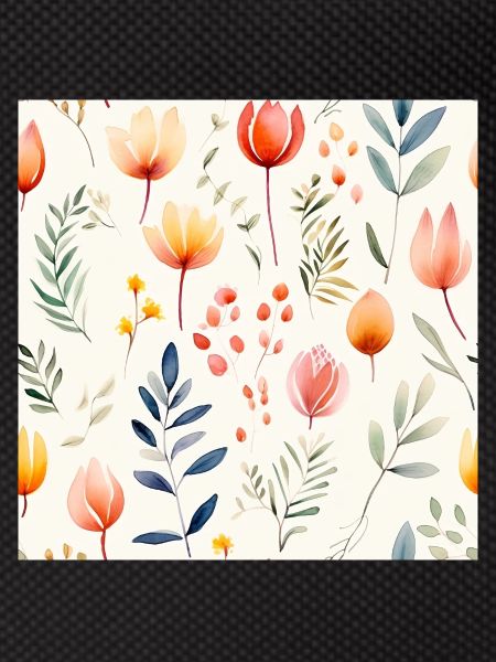 Floraison à l’aquarelle