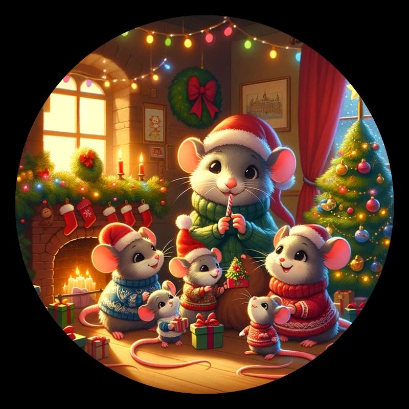 Noël avec les souris