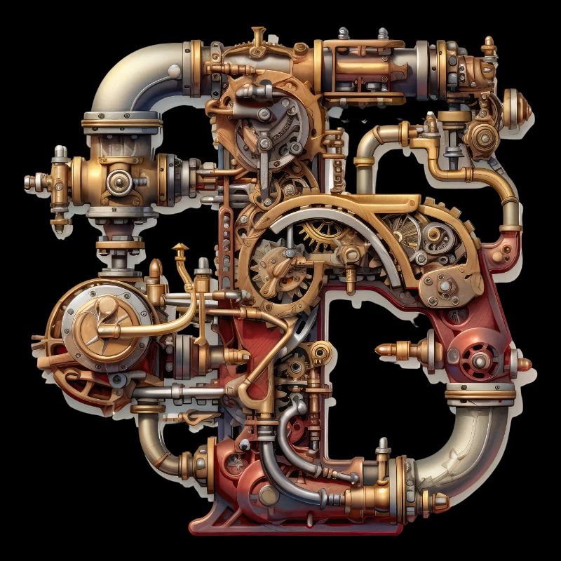 Abstract Futuristic Illustrations Symbols Words