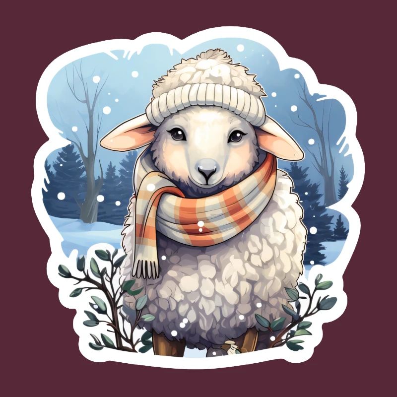 Winter sheep