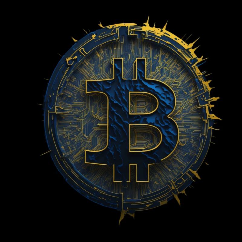 Bitcoin Or Bleu