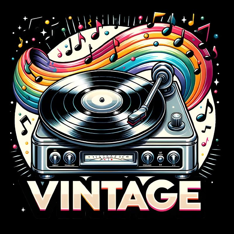 Vintage Record Player