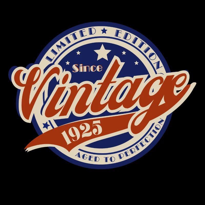 Vintage 1925—cadeau d’anniversaire année 1925