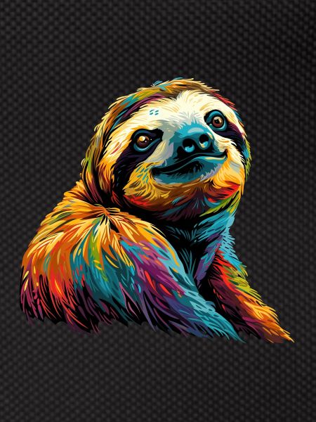 Rainbow sloth