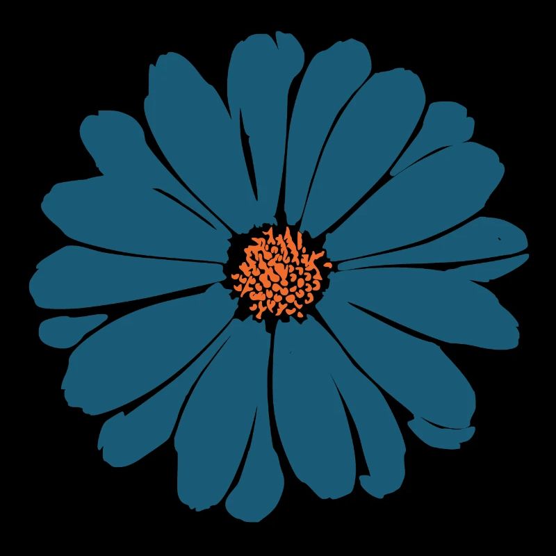 Fleur Bleu Foncé Fleur Bleu Fleurs Bleu