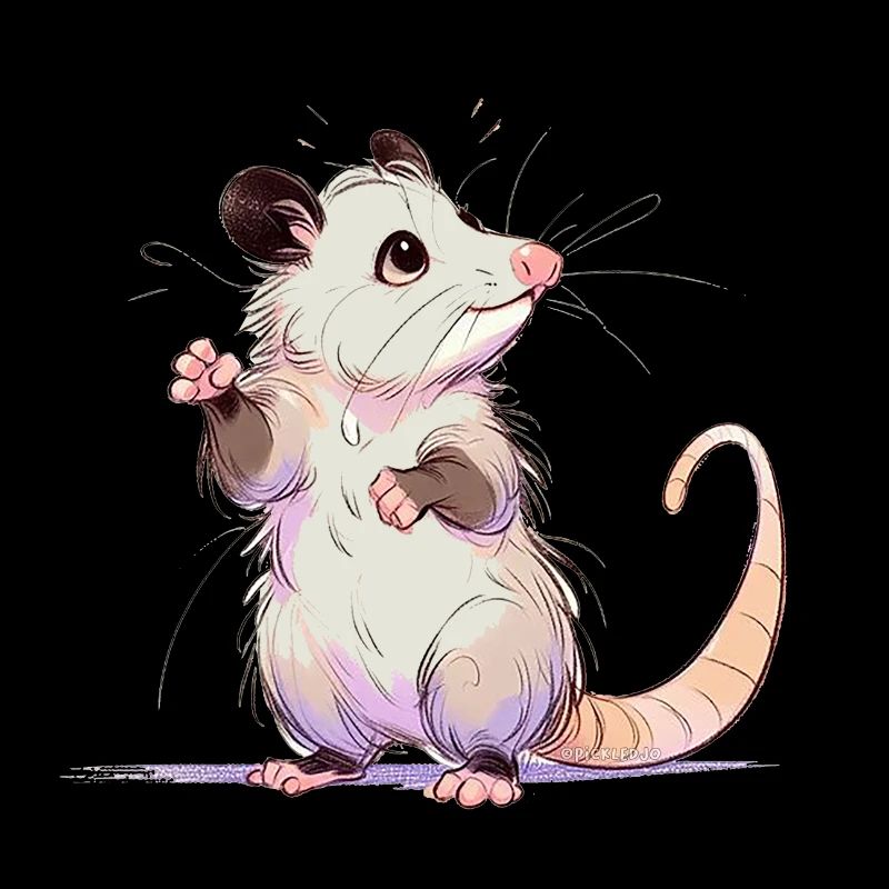 Playful Opossum