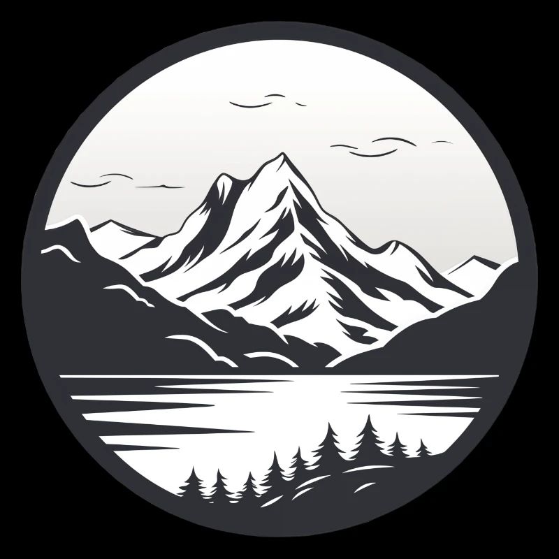 Frostiger Berg