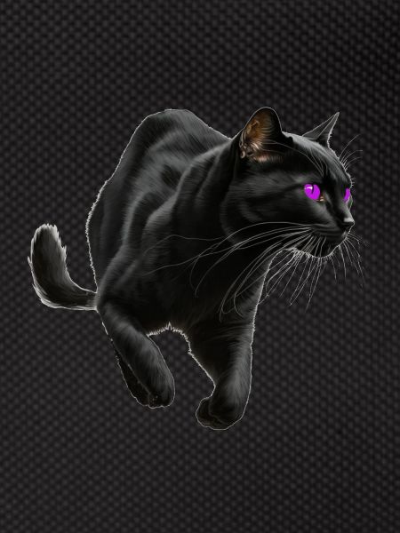 , Black Cat, Cat Picture