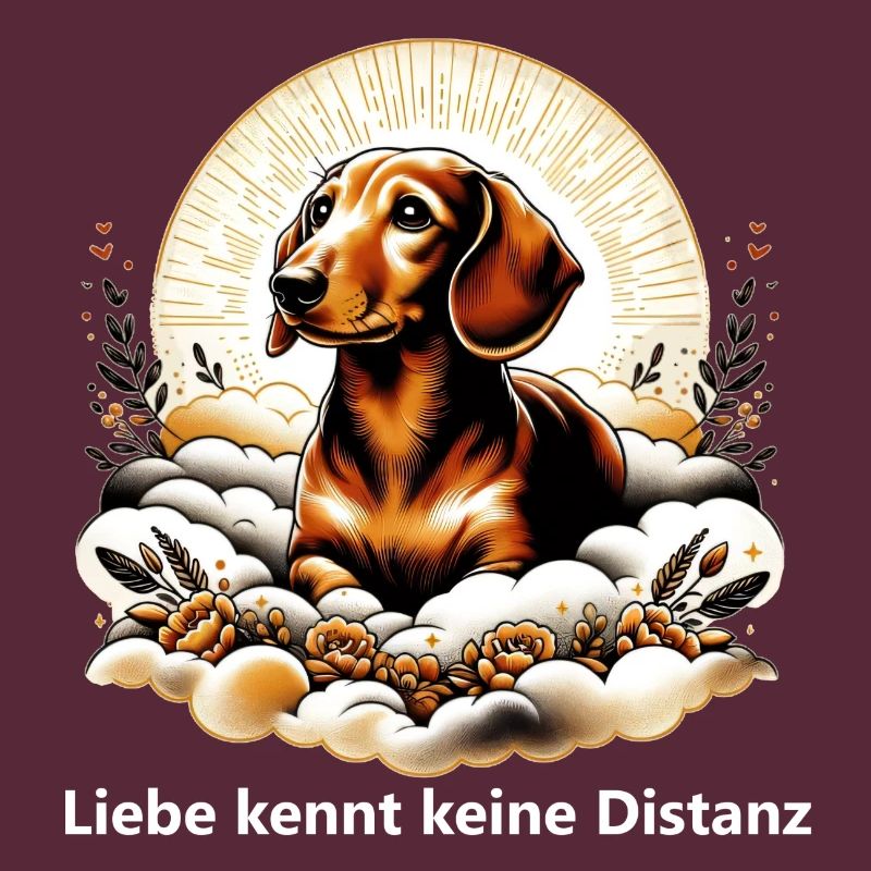 Regenbogenbrücke Erinnerung Dachshund