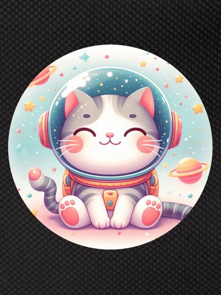 Space, Cat, Astronaut