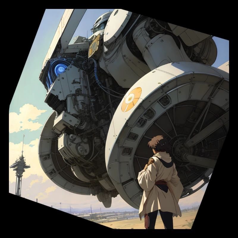 Manga Riesiger Roboter