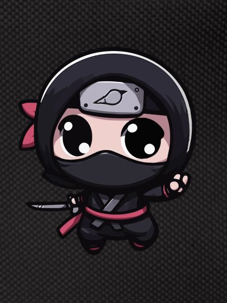 Cute Kawaii Chibi Ninja