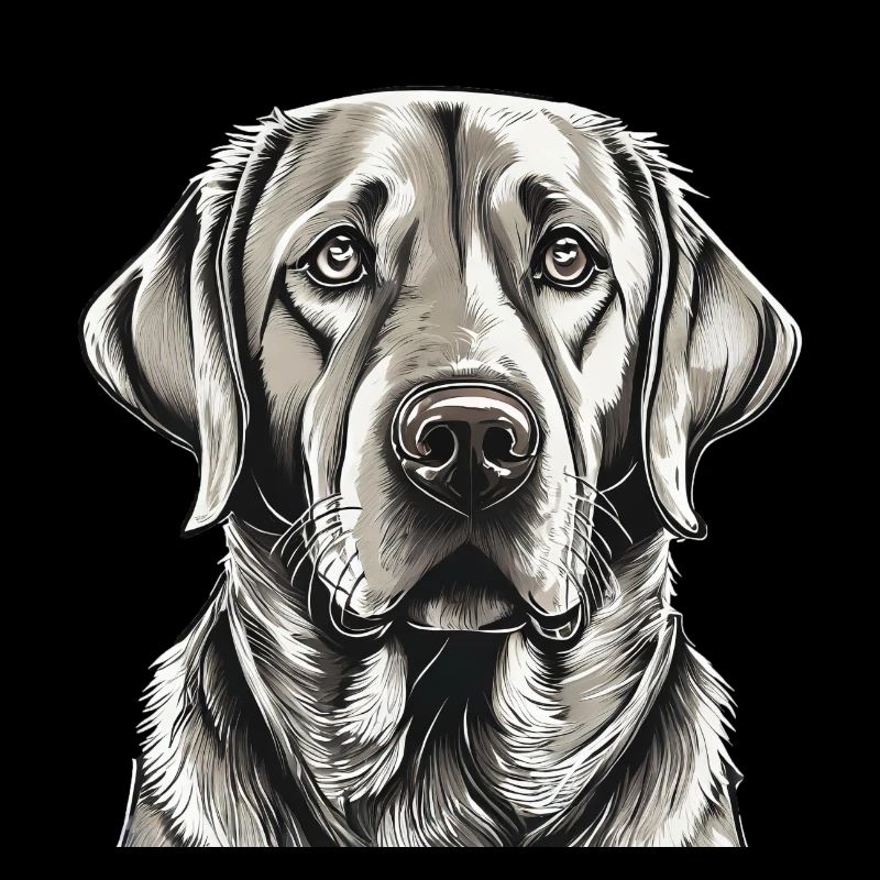 Labrador-Hund