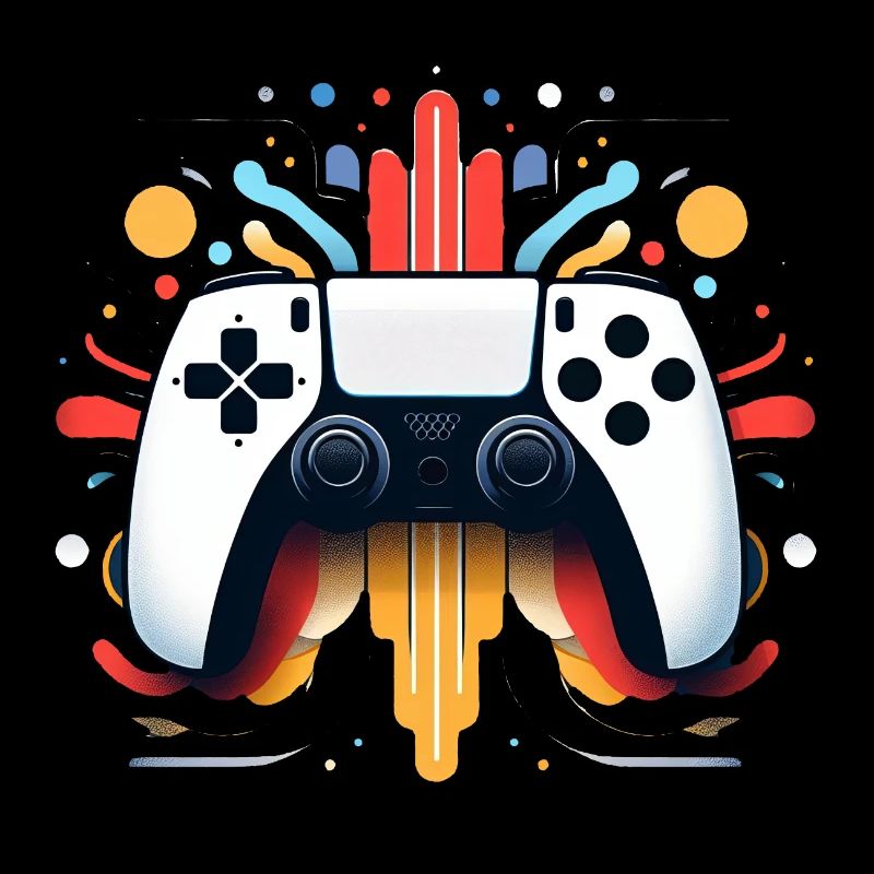 Controller art attack - tribal bright