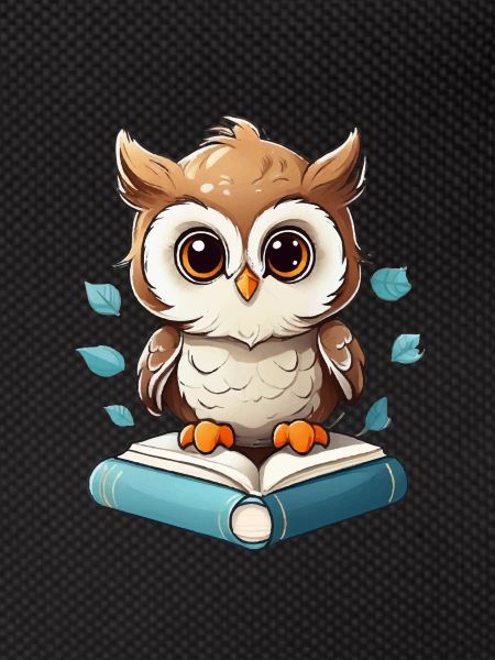 Owl Reading Books