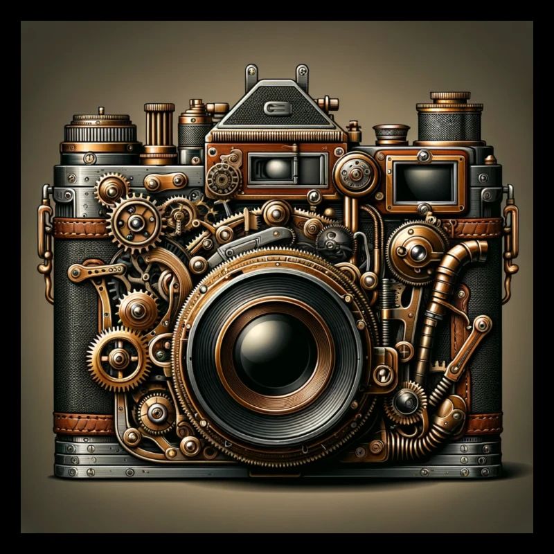 Steampunk Kamera