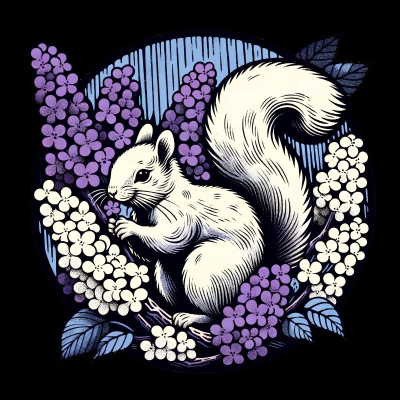 Flieder-Eichhörnchen